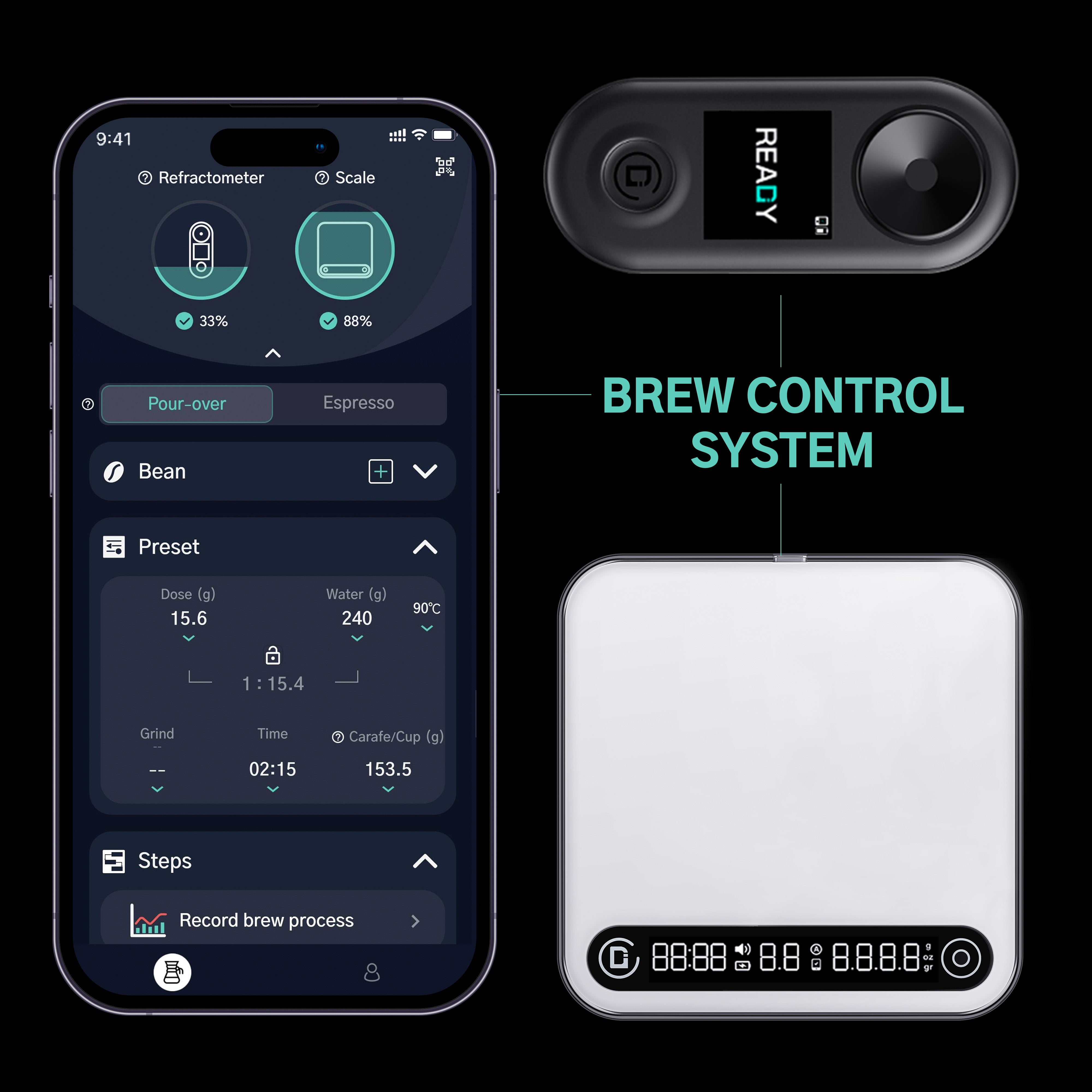 R2 Extract & Microbalance: The Brew Control System White – DiFluid