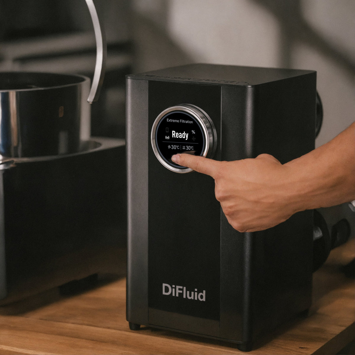 DiFluid AirWave | Épurateur de fumée de torréfaction