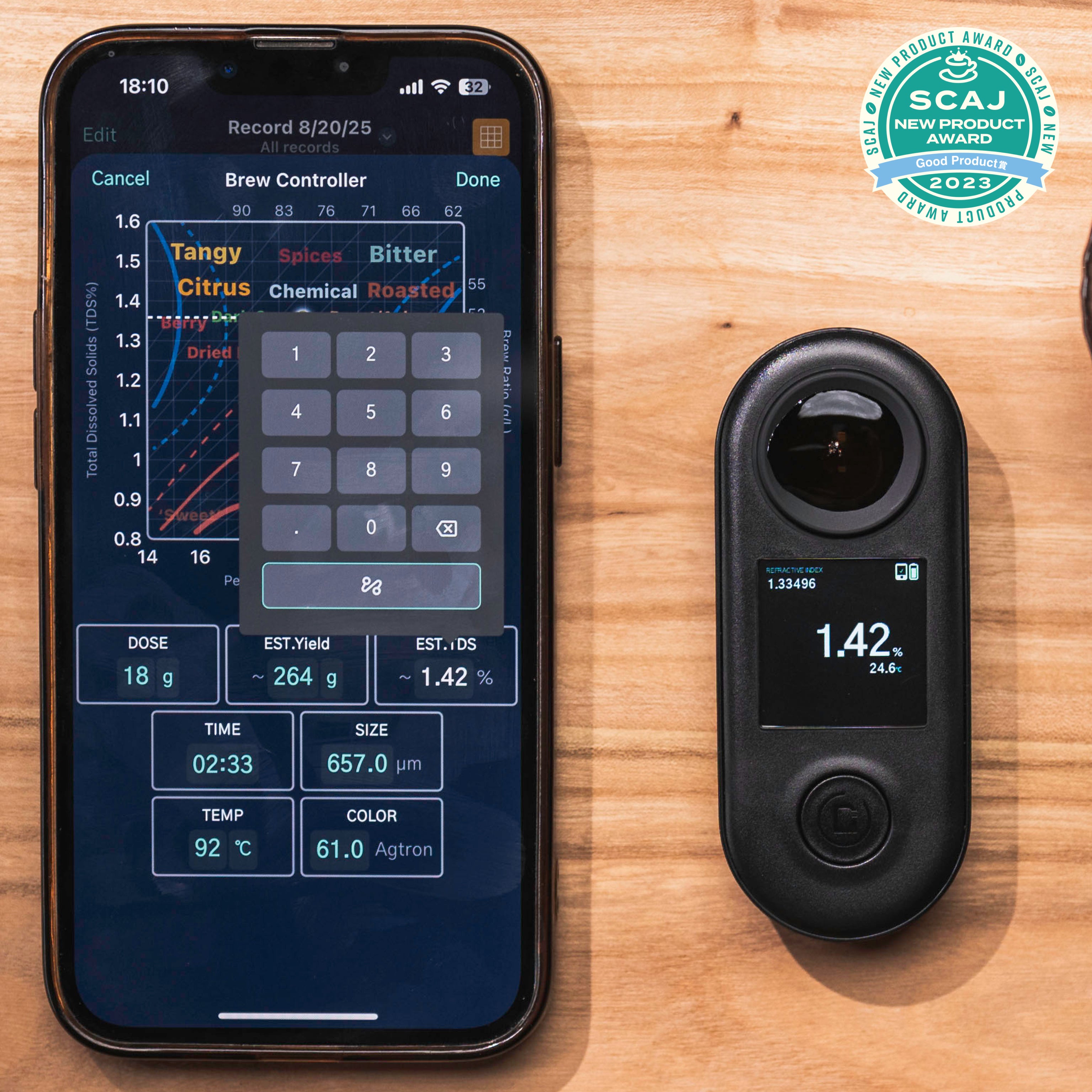 DiFluid Coffee TDS R2 Extract