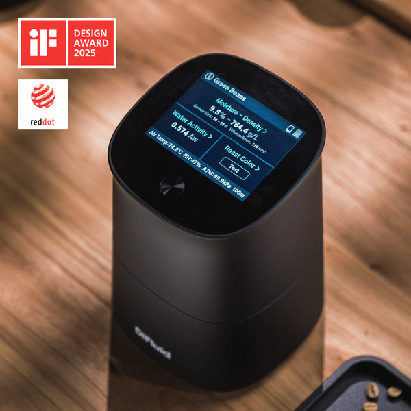 DiFluid Omix Plus - Coffee Moisture, Water Activity, Density, Structur