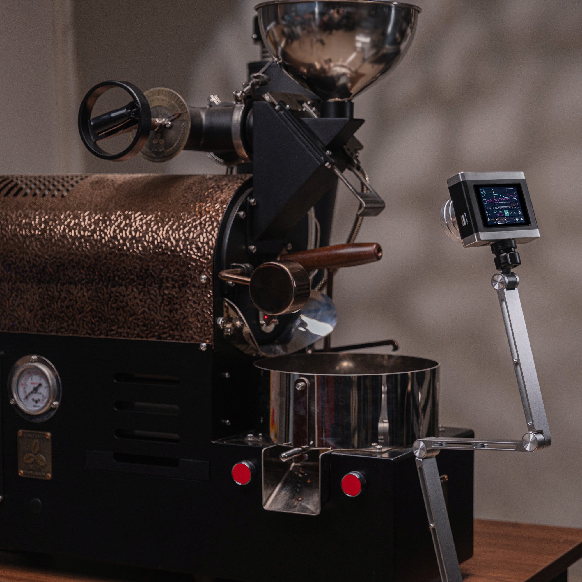 【レア】DAMNGOOD!! 次郎のおふくろ MULTICUM BLACK DiFluid OmniFlux | Live Coffee Roasting Color Tracker