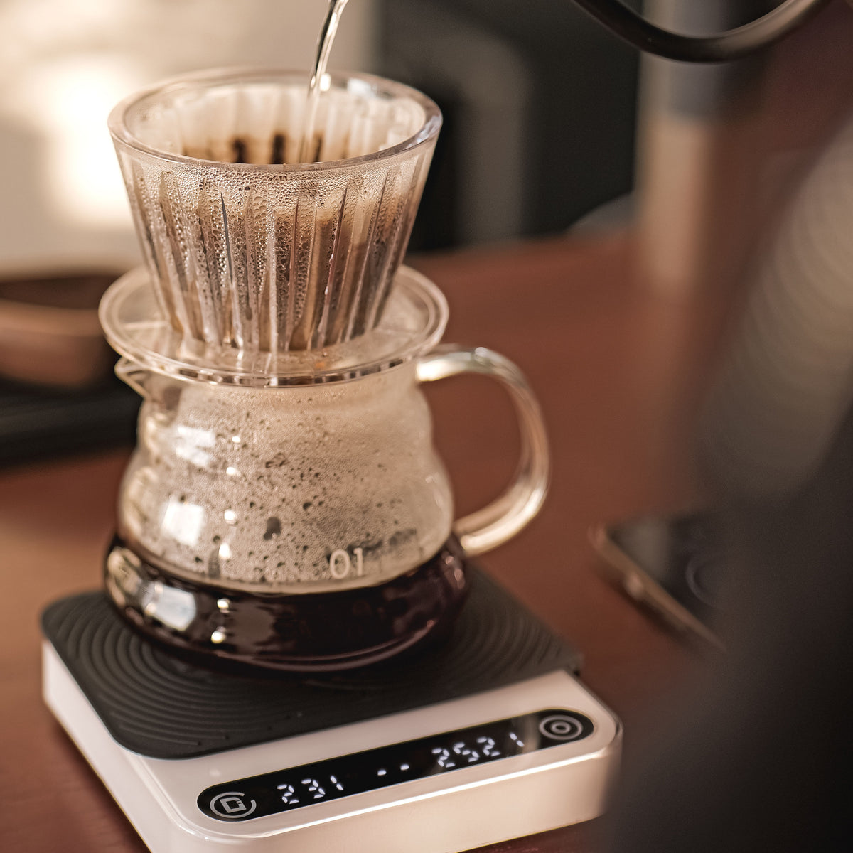 Microbalance - เครื่องชั่งสำหรับชงกาแฟ